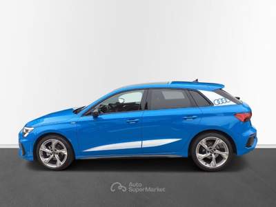Audi A3 Audi A3 Sportback S line 30TDI Blu/Azzurro usata Taranto