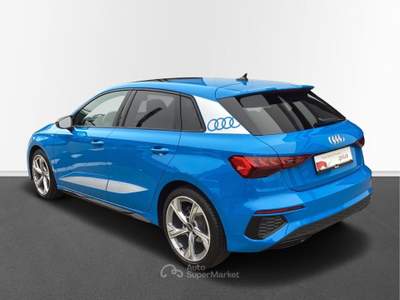 Audi A3 Audi A3 Sportback S line 30TDI Blu/Azzurro usata Taranto
