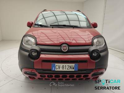 Fiat Panda Panda III 2021 Cross Panda 1.0 firefly hybrid Cross s&s 70cv 5p.ti Rosso usata Erba