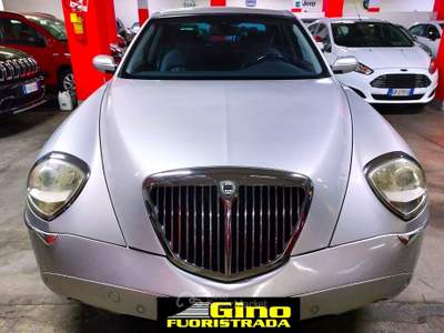 Lancia Thesis TURBO SOFT 20V EMBLEMA PELLE NAVI TELEFONO ORIGINALE Argento usata Torino