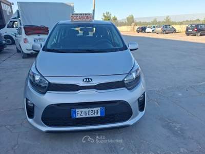Kia Picanto BENZINA - 2019 SOLI 18 MILA KM !!!!! Grigio usata ANDRIA