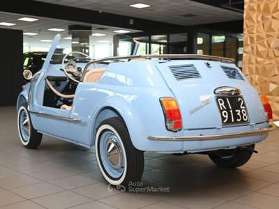 Fiat 500 F110 SPIAGGINA TUTTA RESTAURATA TARGHE ORIGINALI!! Blu/Azzurro usata Brescia