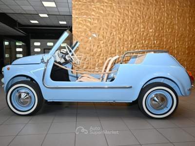 Fiat 500 F110 SPIAGGINA TUTTA RESTAURATA TARGHE ORIGINALI!! Blu/Azzurro usata Brescia