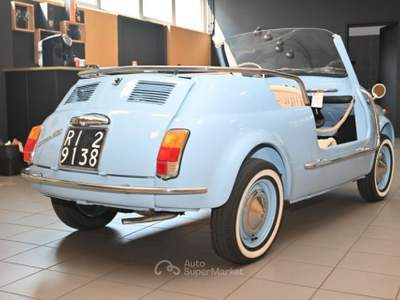 Fiat 500 F110 SPIAGGINA TUTTA RESTAURATA TARGHE ORIGINALI!! Blu/Azzurro usata Brescia
