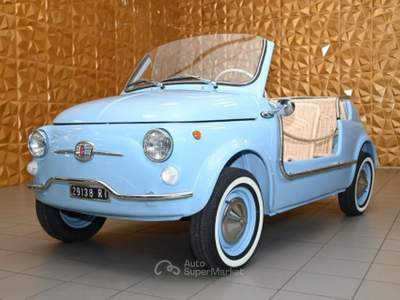 Fiat 500 F110 SPIAGGINA TUTTA RESTAURATA TARGHE ORIGINALI!! Blu/Azzurro usata Brescia