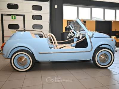 Fiat 500 F110 SPIAGGINA TUTTA RESTAURATA TARGHE ORIGINALI!! Blu/Azzurro usata Brescia