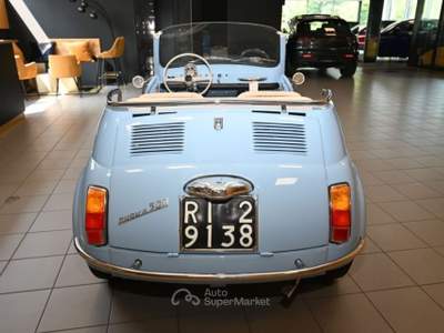 Fiat 500 F110 SPIAGGINA TUTTA RESTAURATA TARGHE ORIGINALI!! Blu/Azzurro usata Brescia