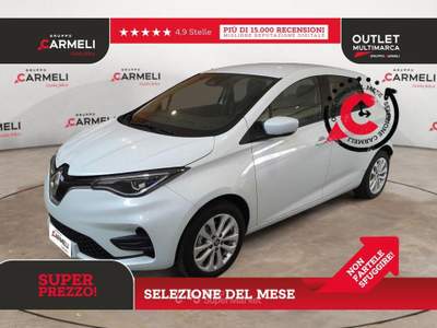 Renault ZOE Zen R135 Flex e-shifter -BATTERIA A NOLEGGIO Bianco usata Coccaglio