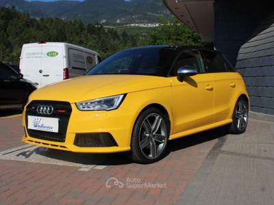 Audi A1 SPB 2.0TFSI quattro SEDILI S-PDC-XENON Giallo usata Denno