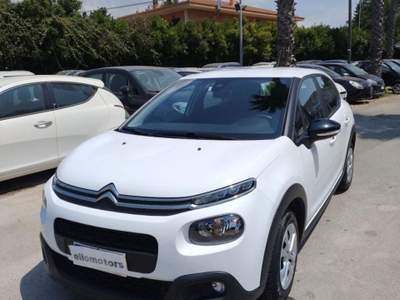 Citroen C3  PureTech 82 Feel Edition Bianco usata Modica