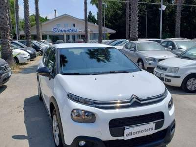 Citroen C3  PureTech 82 Feel Edition Bianco usata Modica