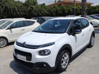 Citroen C3  PureTech 82 Feel Edition Bianco usata Modica