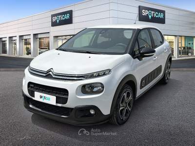 Citroen C3 PureTech 82 Feel Bianco usata Roma