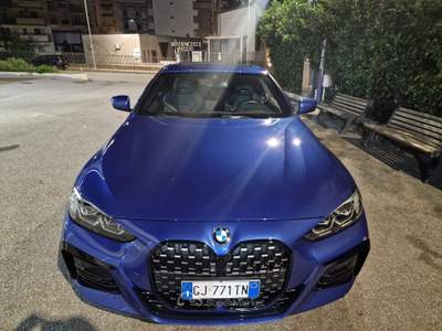 BMW Serie 4 420d d 48V Coupé Msport PELLE / NAVI Blu/Azzurro usata Villa Carcina