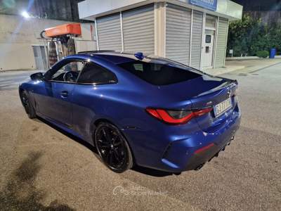 BMW Serie 4 420d d 48V Coupé Msport PELLE / NAVI Blu/Azzurro usata Villa Carcina