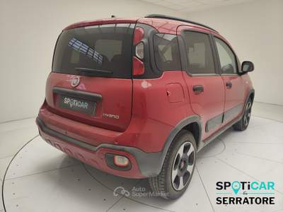 Fiat Panda Panda III 2021 Cross Panda 1.0 firefly hybrid Cross s&s 70cv 5p.ti Rosso usata Erba