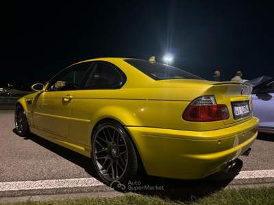 BMW Serie 3 M3 e46 coupè manuale phoenix yellow Giallo usata Milano