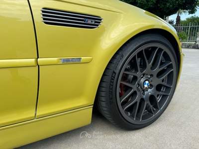 BMW Serie 3 M3 e46 coupè manuale phoenix yellow Giallo usata Milano
