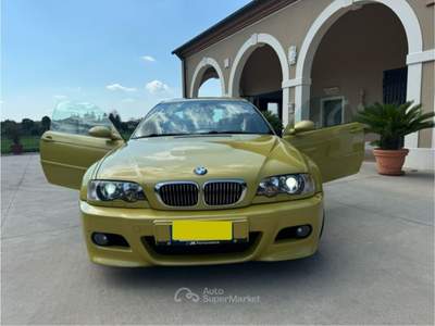 BMW Serie 3 M3 e46 coupè manuale phoenix yellow Giallo usata Milano