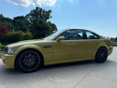 BMW Serie 3 M3 e46 coupè manuale phoenix yellow Giallo usata Milano