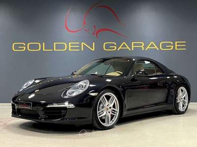 Porsche 911 991 3.8 Carrera 4S Cabriolet Nero usata Moncalieri
