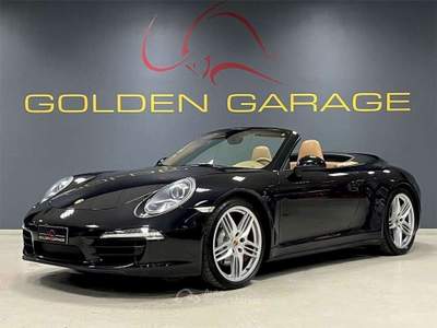 Porsche 911 991 3.8 Carrera 4S Cabriolet Nero usata Moncalieri