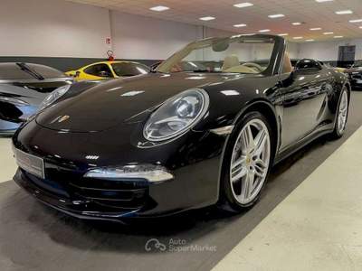 Porsche 911 991 3.8 Carrera 4S Cabriolet Nero usata Moncalieri