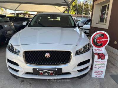 Jaguar F-Pace  2.0d 180 CV AWD aut. Prestige Bianco usata Priolo Gargallo