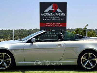 BMW Serie 6 650i i 4.8 V8 367cv Cabrio INDIVIDUAL Argento usata Castellaneta