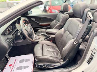 BMW Serie 6 650i i 4.8 V8 367cv Cabrio INDIVIDUAL Argento usata Castellaneta
