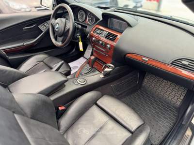 BMW Serie 6 650i i 4.8 V8 367cv Cabrio INDIVIDUAL Argento usata Castellaneta