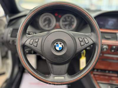 BMW Serie 6 650i i 4.8 V8 367cv Cabrio INDIVIDUAL Argento usata Castellaneta