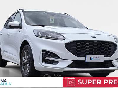 Ford Kuga  - kuga 1.5 ecoboost st-line 2wd 150cv Bianco usata Marcianise