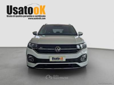 Volkswagen T-Cross T-Cross 1.0 TSI Sport PACCHETTO R-LINE - TUA A € 18.900 CON USATOOK PLUS Bianco usata AVIGLIANA