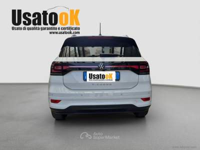 Volkswagen T-Cross T-Cross 1.0 TSI Sport PACCHETTO R-LINE - TUA A € 18.900 CON USATOOK PLUS Bianco usata AVIGLIANA