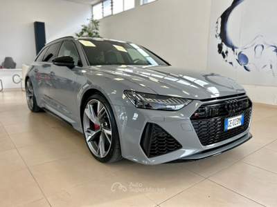 Audi RS 6 UFFICIALE ITALIANA Grigio usata Modugno
