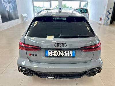 Audi RS 6 UFFICIALE ITALIANA Grigio usata Modugno