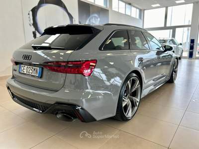 Audi RS 6 UFFICIALE ITALIANA Grigio usata Modugno