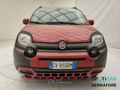 Fiat Panda Panda III 2021 Cross Panda 1.0 firefly hybrid Cross s&s 70cv 5p.ti Rosso usata Erba