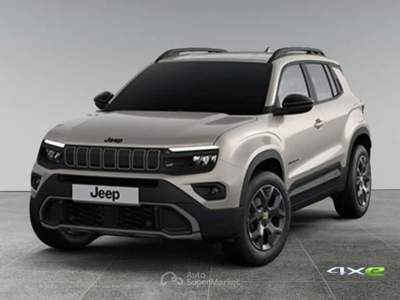 Jeep Avenger 1.2 Turbo 145 CV MHEV 4xe Upland+BVR Pacchetto Infotainment Convenience+Tetto+Winter Grigio usata Varedo