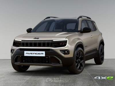 Jeep Avenger 1.2 Turbo 145 CV MHEV 4xe Upland+BVR Pacchetto Infotainment Convenience+Tetto+Winter Grigio usata Varedo