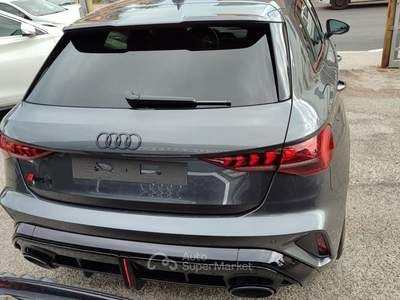 Audi RS 3 Sportback 2.5 tfsi quattro s-tronic "19"PELLE"VIRT Grigio usata San Benedetto del Tronto