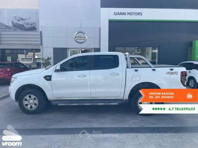 Ford Ranger Ranger 2.2 TDCi Doppia Cabina XLT 5pt. Bianco usata Comiso