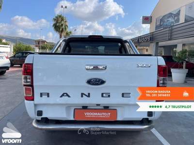 Ford Ranger Ranger 2.2 TDCi Doppia Cabina XLT 5pt. Bianco usata Comiso