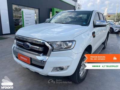 Ford Ranger Ranger 2.2 TDCi Doppia Cabina XLT 5pt. Bianco usata Comiso