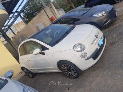 Fiat 500  1.3 MJT 95 CV Pop Star Bianco usata Soleto