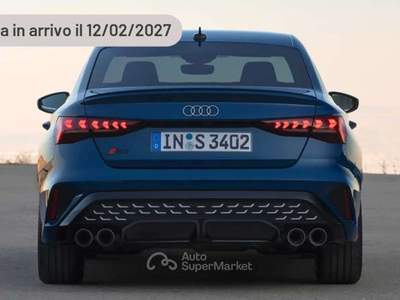 Audi S3 S3 Sedan TFSI quattro S tronic sport attitude Argento usata Pieve di Cento