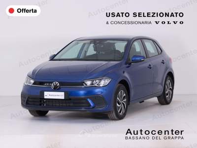 Volkswagen Polo 1.0 tsi Life 95cv Blu/Azzurro usata Bassano del Grappa