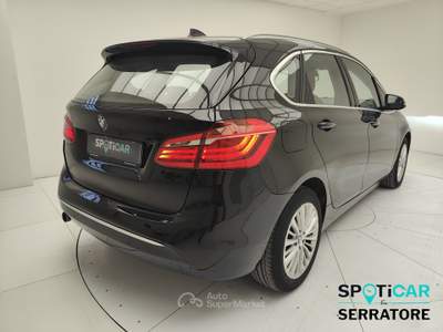 BMW Serie 2 Active Tourer 218d Serie 2 F/45-46 218d Active Tourer Luxury auto Nero usata Erba