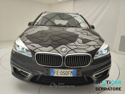BMW Serie 2 Active Tourer 218d Serie 2 F/45-46 218d Active Tourer Luxury auto Nero usata Erba